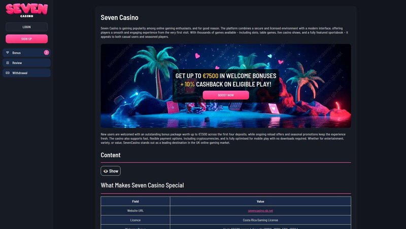 Stop Guessing, Start Winning: Why Seven Casino UK Matters